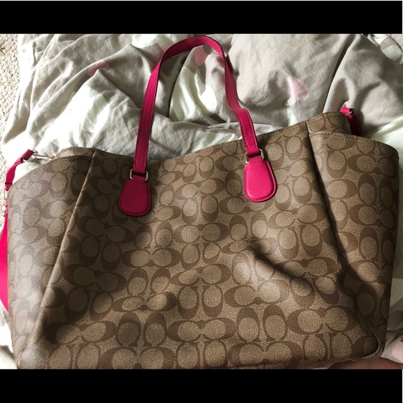 Coach diaper bag - Picture 2 of 4